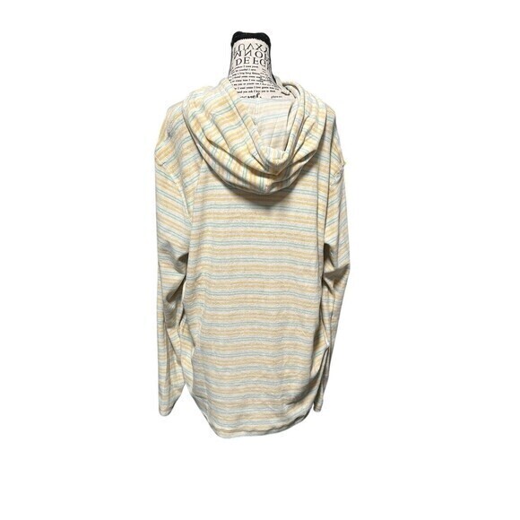 O'Neill‎ Newland Pullover Hoodie - Unisex XL Striped Kangaroo Pocket Y2K - Picture 2 of 8